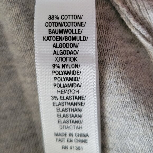 RLX Ralph Lauren Gray Zip Up Sweater with Black Stripe - Picture 6 of 8